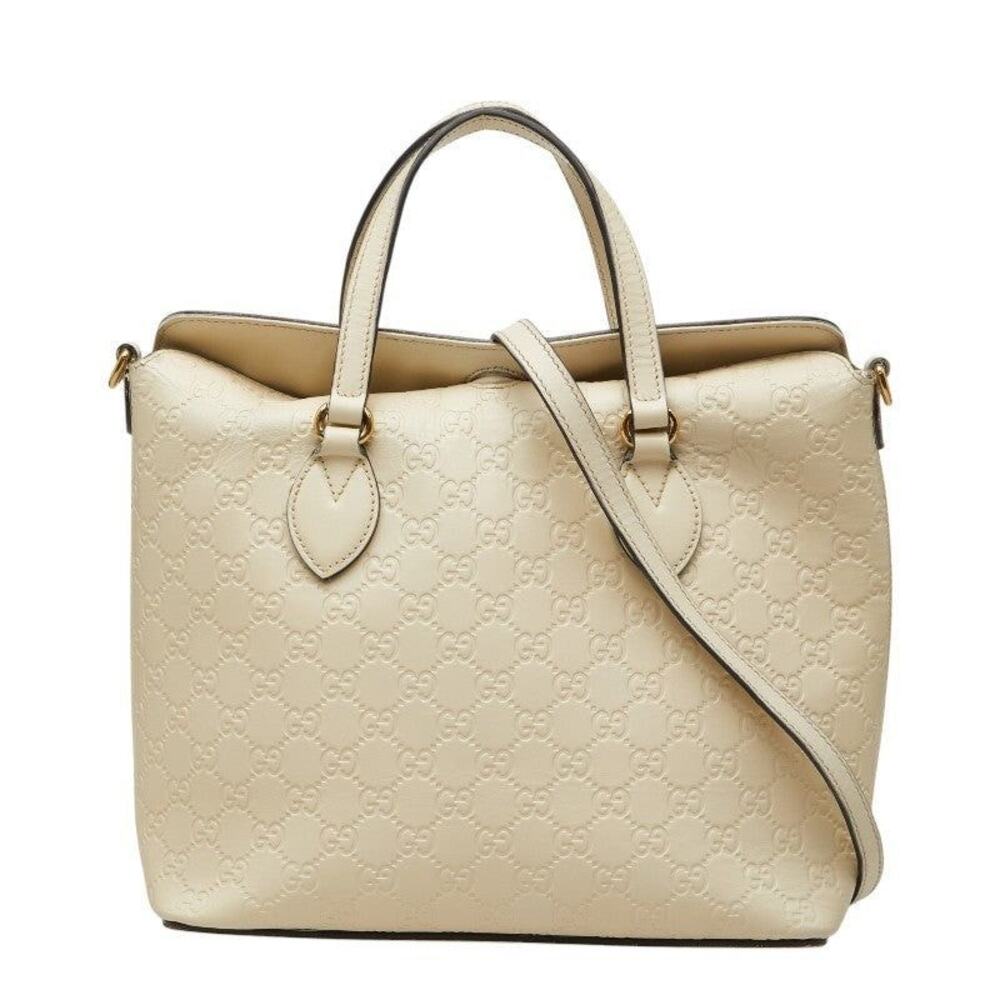 Gucci Guccissima Handbag White